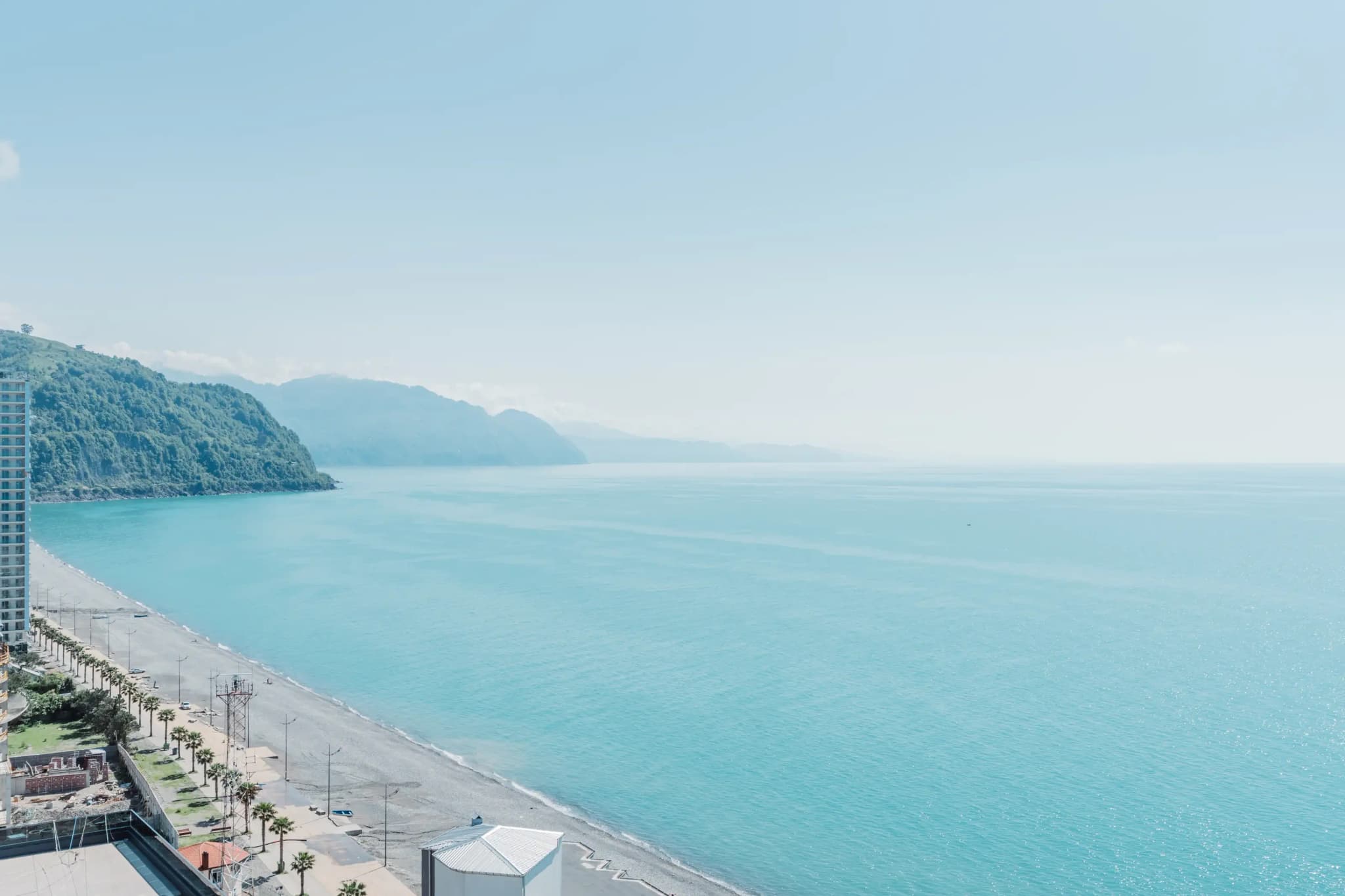 8. Breathtaking Views of Gonio Beach and Mountains