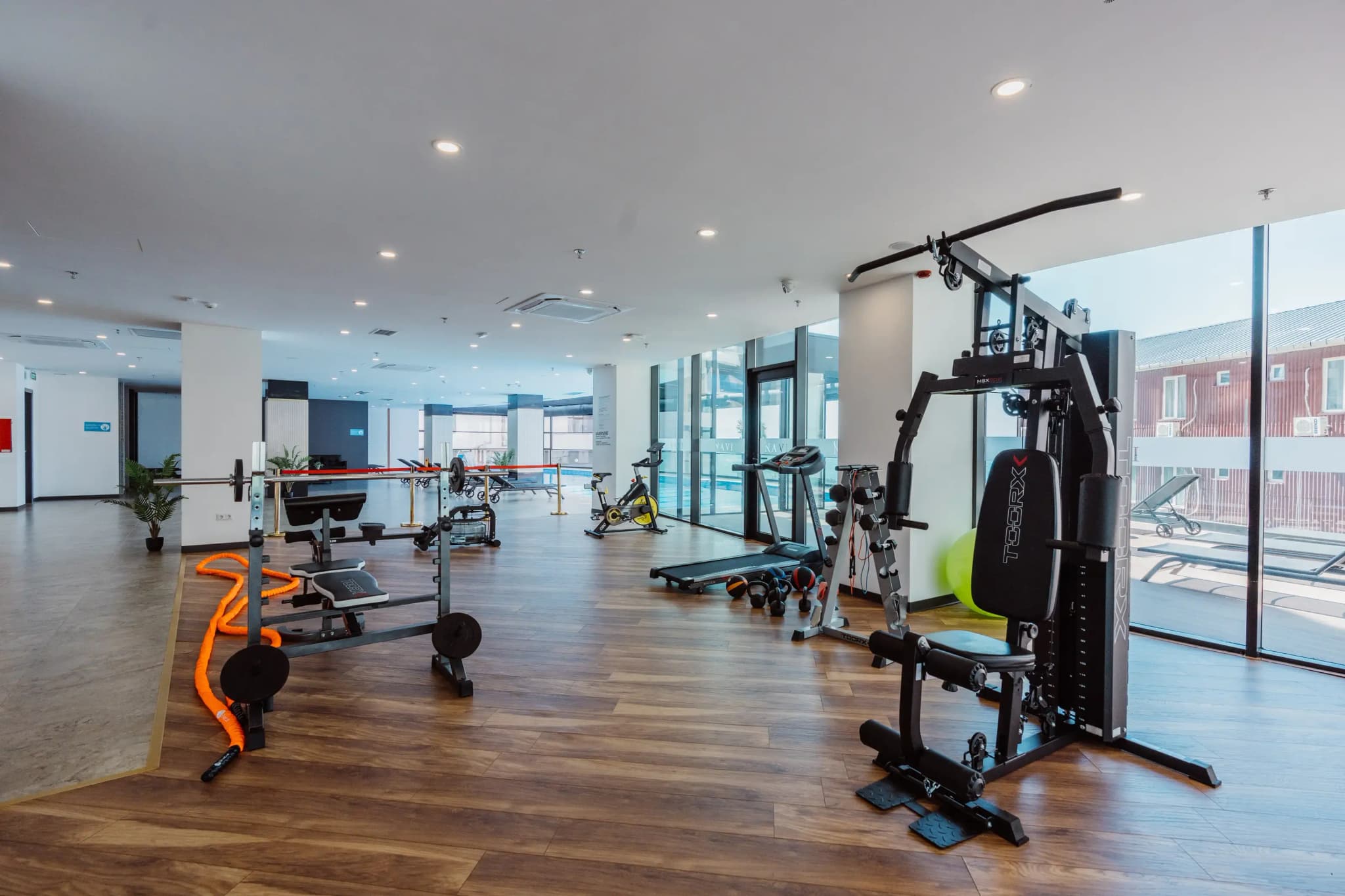 4. Fully Equipped Fitness Center